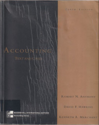 Accounting: Text and Cases