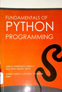 Fundamentals of Python Programming