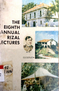 The Eight Annual Rizal Lectures