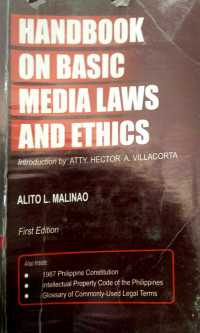 Handbook on Basic Media Laws and Ethics