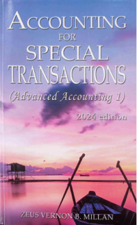 Accounting for Special Transactions