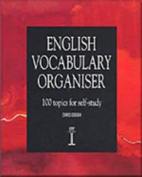 English Vocabulary Organiser: 100 Topics for Self-Study