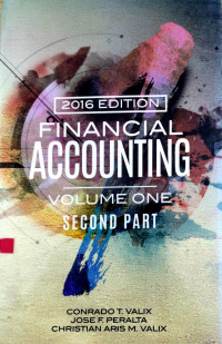 Financial Accounting Volume One