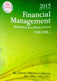 Financial Management: Principles and Applications Volume 1