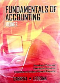 Fundamentals of Accounting Volume 2