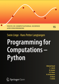 Programming for Computations-Python