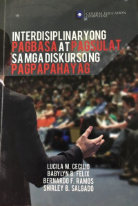 Interdisiplinaryong Pagbasa at Pagsulat sa mga Diskursong Pagpaphayag