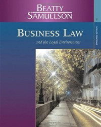 Business Law and The Legal Environment