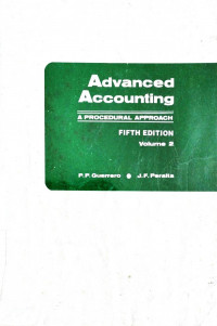 Advanced Accounting: A Procedural Approach